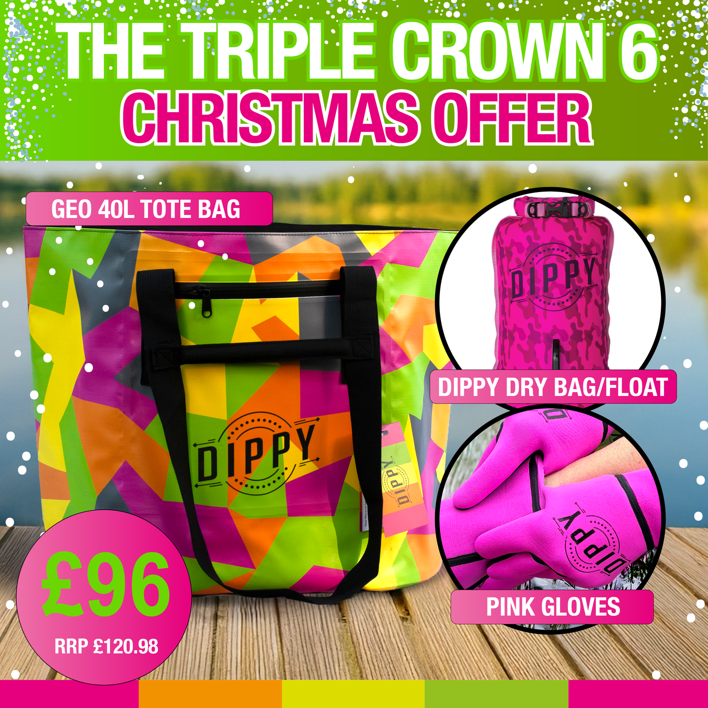 The Triple Crown Geo Pink Bundle
