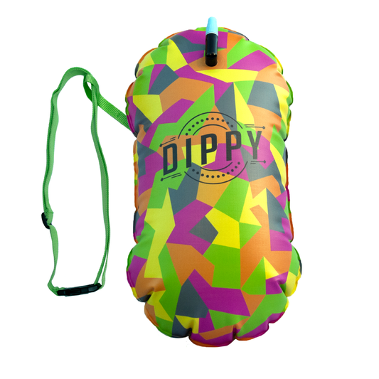 Dippy Geo Tow Float with Thermometer