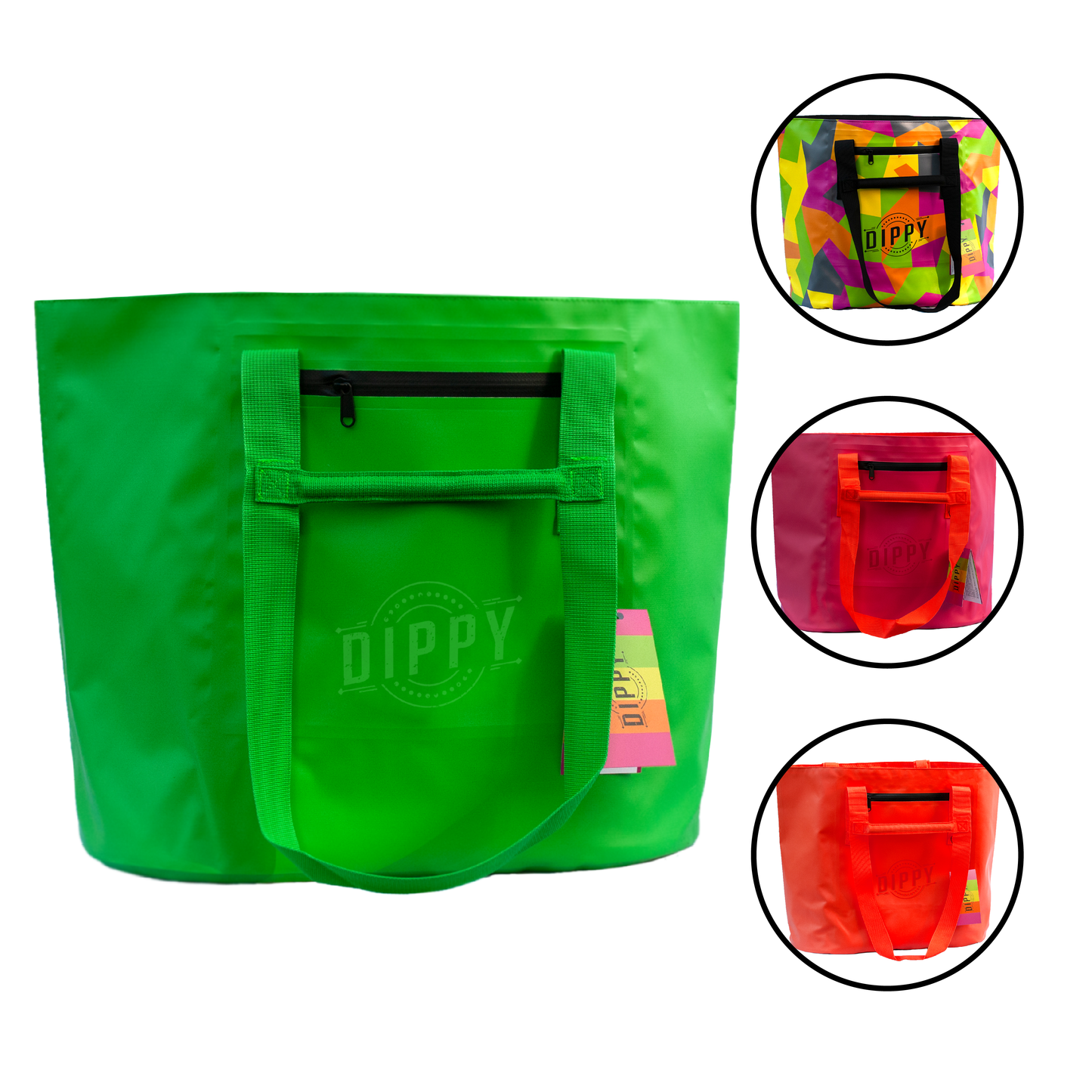 Waterproof Tote Bag 40L – Green
