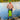 DIPPY 28 Litre Swim Dry Bag & Tow Float in Lime Green Camo